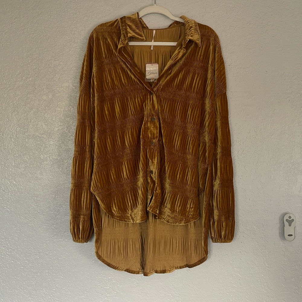 Free people button up brand new with tags